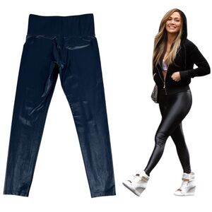 Carbon38 Takara Shine 7/8 Leggings MEDIUM High Rise Goth Whimsigoth Academia